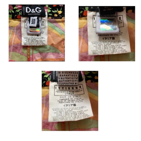 Dolce & Gabbana Floral Tropical Shorts Size 26 40 4 - Picture 15 of 16